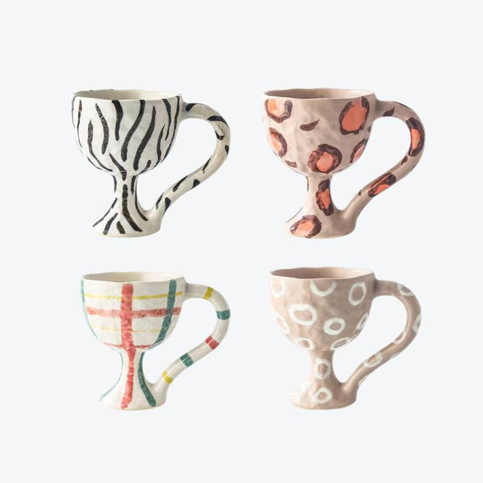 Japanese Handmade Ceramic Coffee Goblet