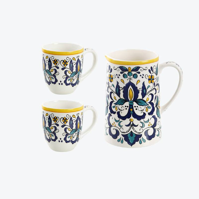 European Court Style Ceramic Mugs Ceramic Pots Set