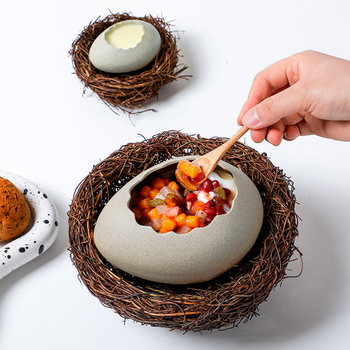 Creative Egg Shell Ceramic Vase