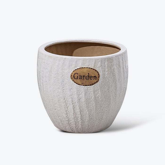 Large Light White Modern Ins Style Flower Pot