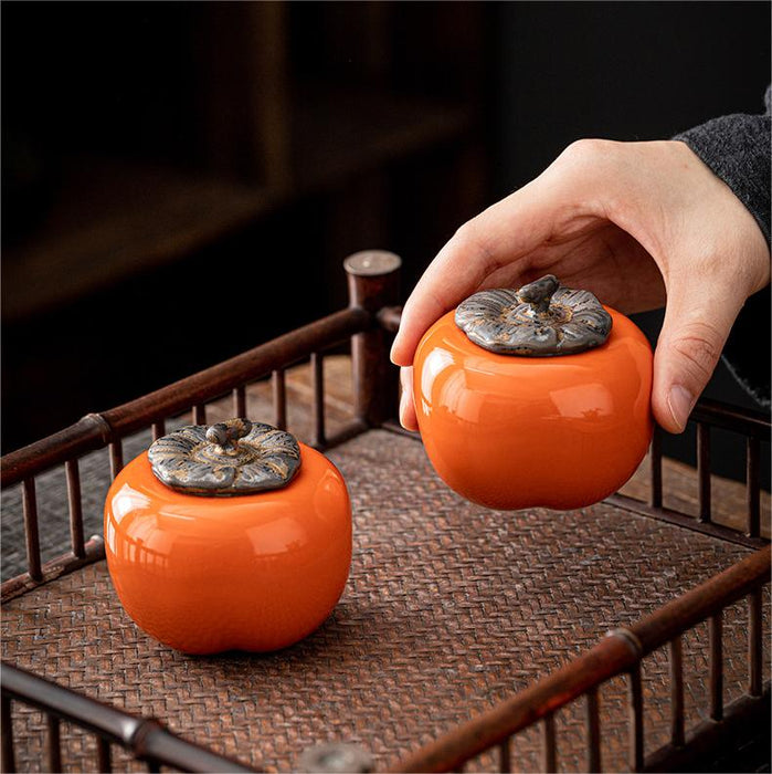 Creative Persimmon Kung Fu Tea Set