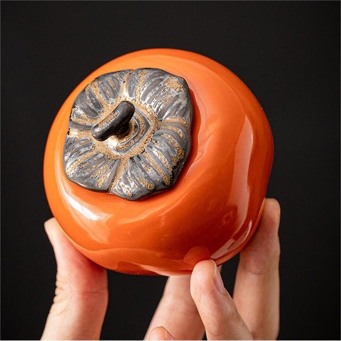 Creative Persimmon Kung Fu Tea Set