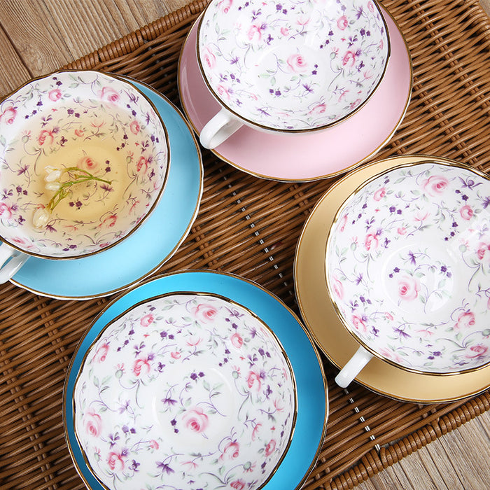 Chinese Classical Blue And White Ceramic Tea Cups