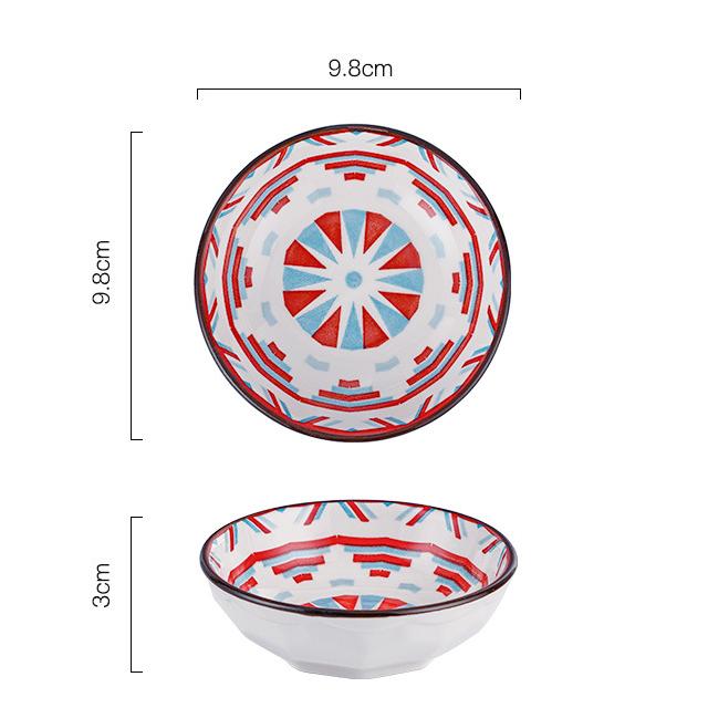 Bohemia Multi Color Sauce Dish