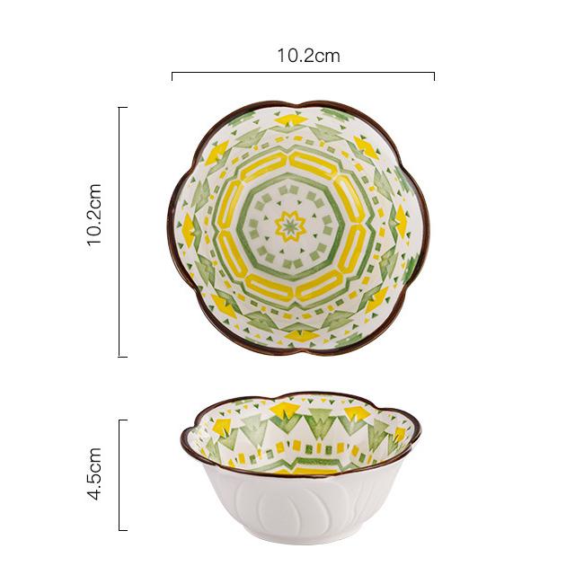 Bohemia Multi Color Sauce Dish