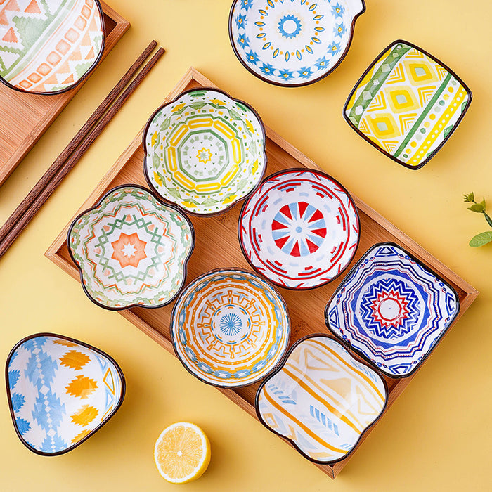 Bohemia Multi Color Sauce Dish
