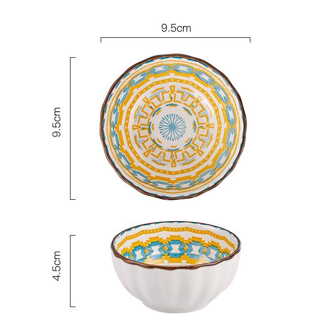 Bohemia Multi Color Sauce Dish