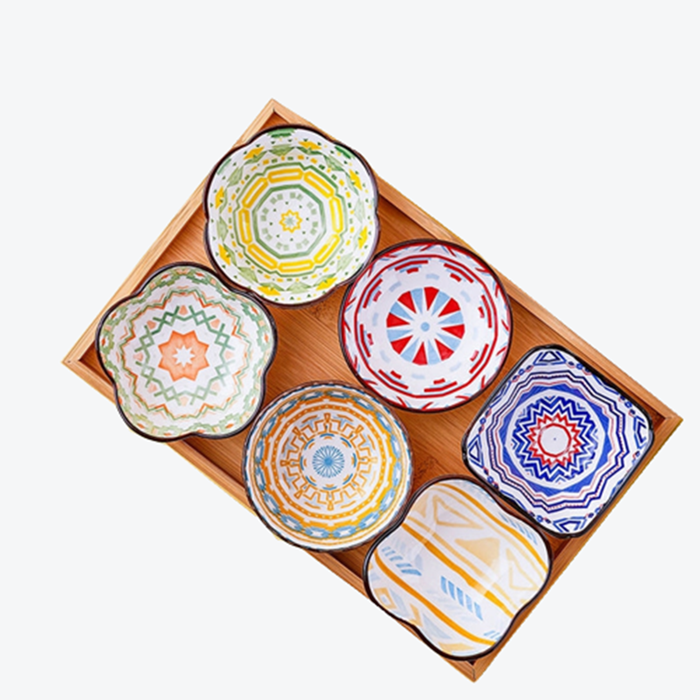 Bohemia Multi Color Sauce Dish