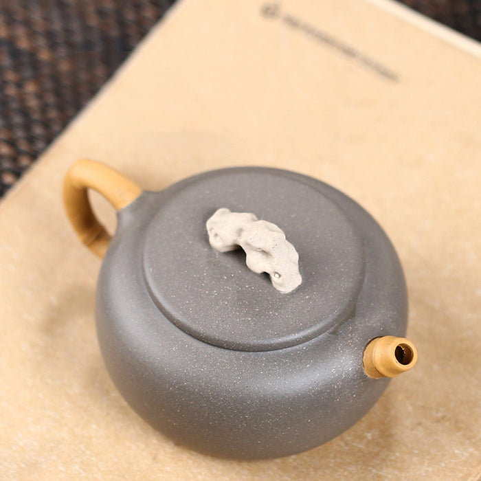 Yixing Handmade Taihu Stone Zisha Teapot