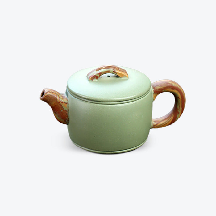 Yixing Handmade Bean Green Teapot
