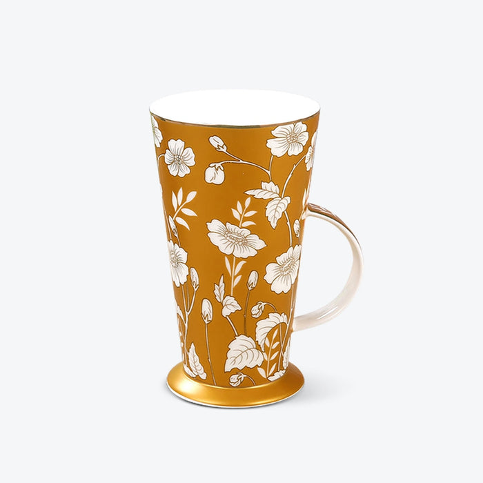 Large Capacity Morning Glory Mug