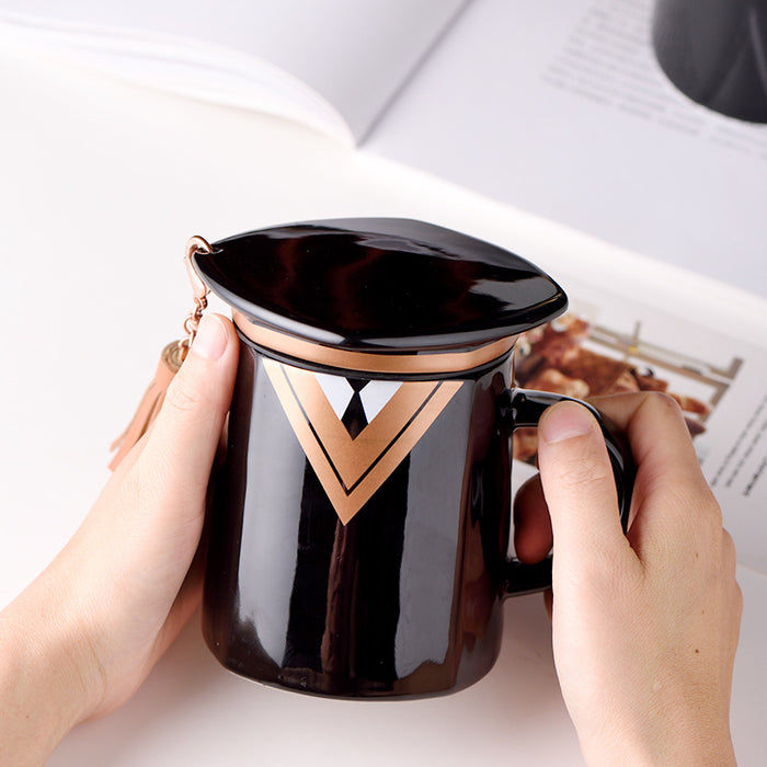 Large Capacity Graduation Hat Mug