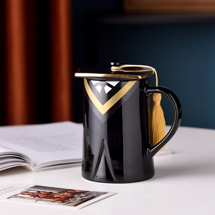 Large Capacity Graduation Hat Mug