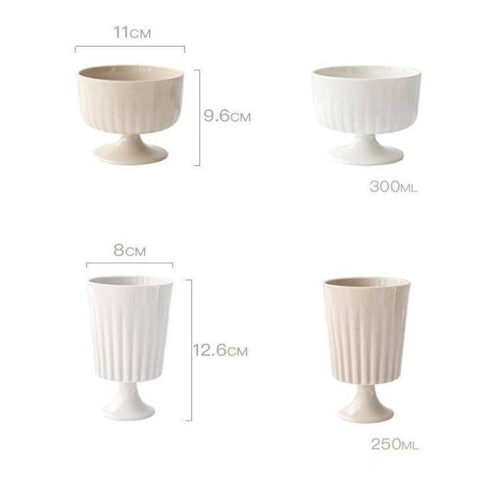 Creative European Ice Cream Cup