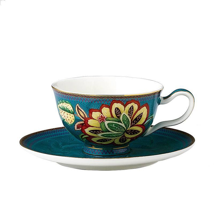 Peacock Gold line Tea Set
