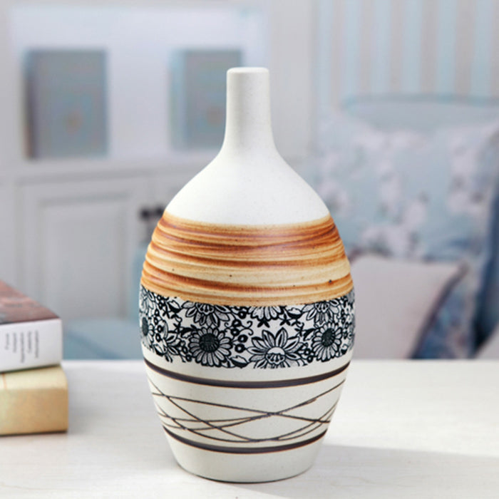 Japanese Style Texture Ceramic Vase