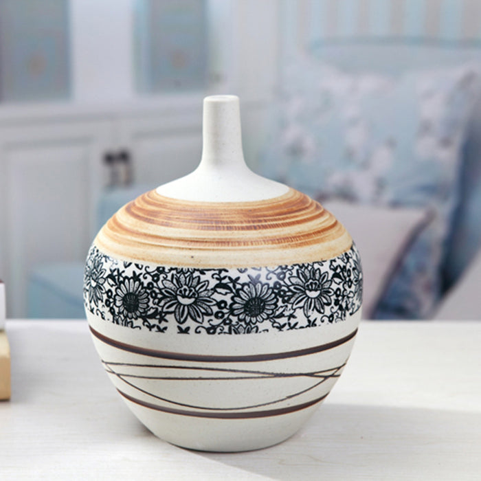 Japanese Style Texture Ceramic Vase