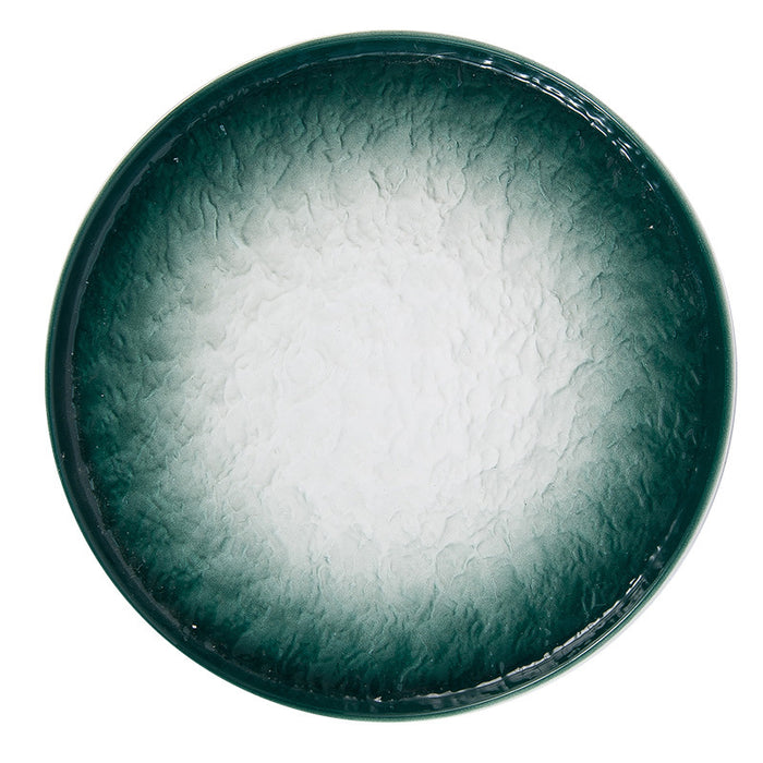 Set of 4 Stone Pattern Ceramic Plate