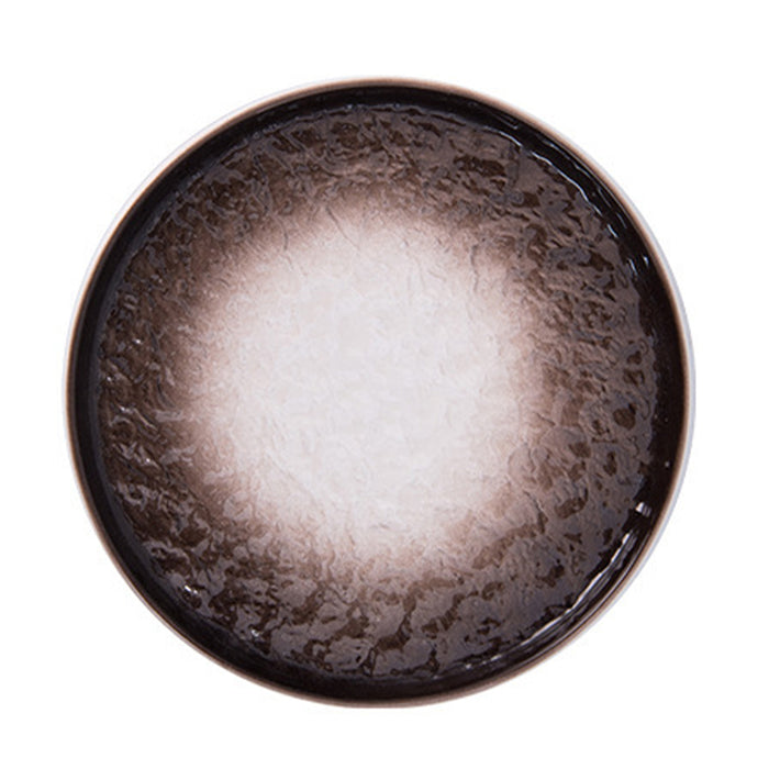 Set of 4 Stone Pattern Ceramic Plate