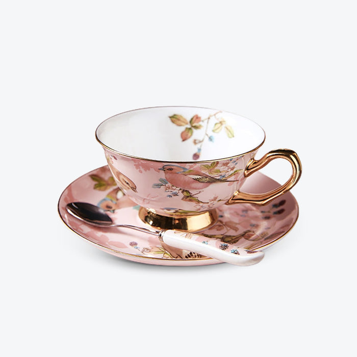 Euro Style Bone China Cup& Saucer Set