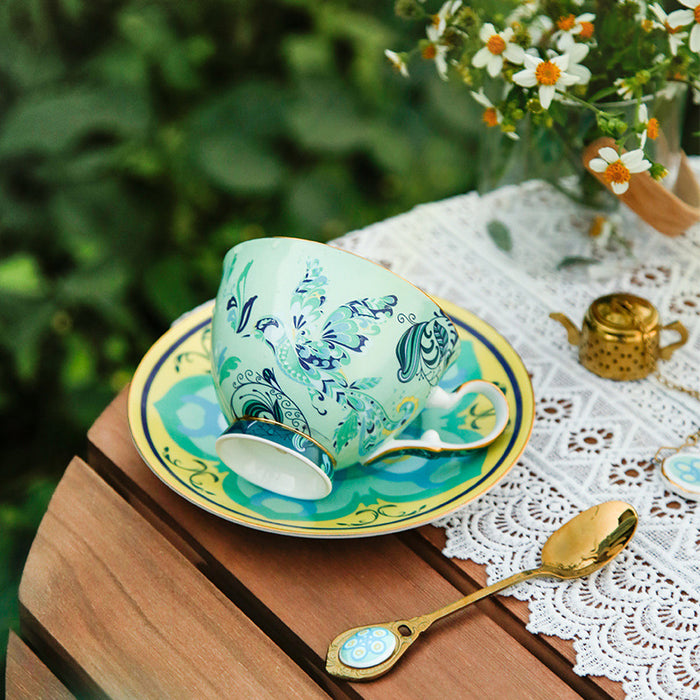 Elf Bone China Tea Cup And Saucer Set