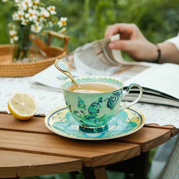 Elf Bone China Tea Cup And Saucer Set