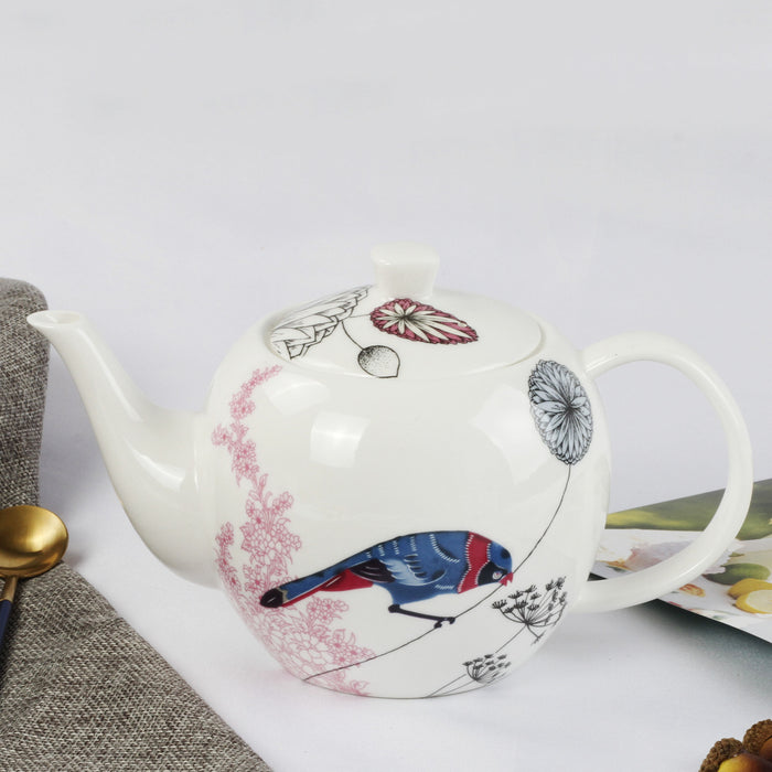 Japanese Bird Bone China Tea Set