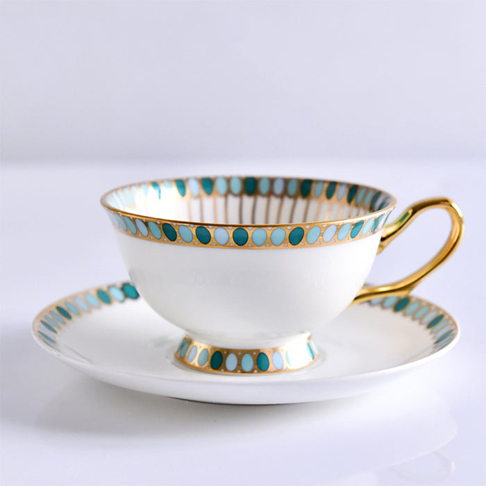 Bone China Gilt Turkish Style Tea Set