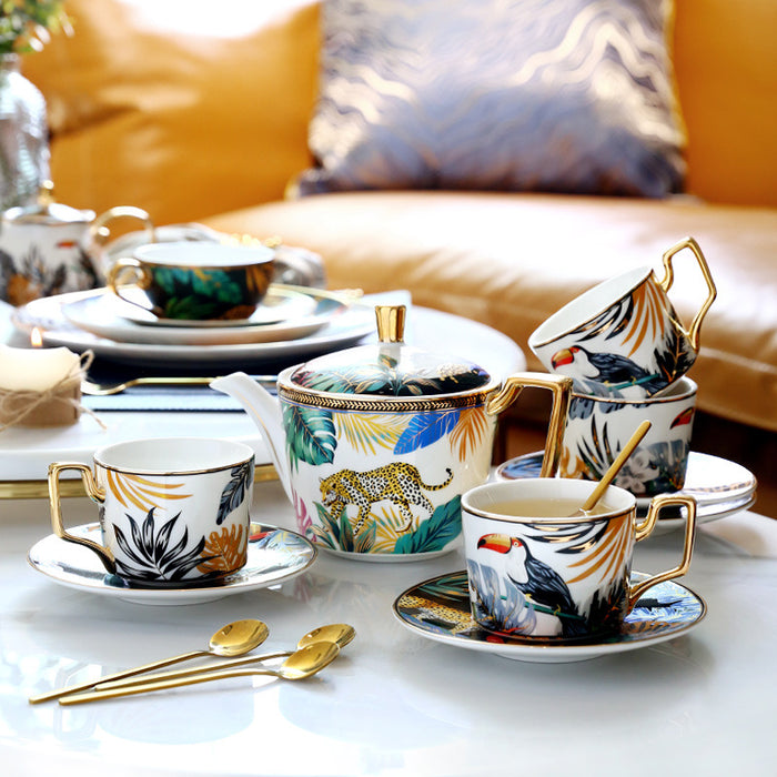 Wild Life Jungle Tea Set