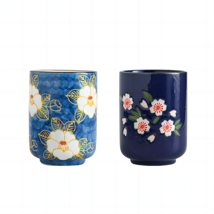 Japanese Style Hand-Painted Tea Cup Sets