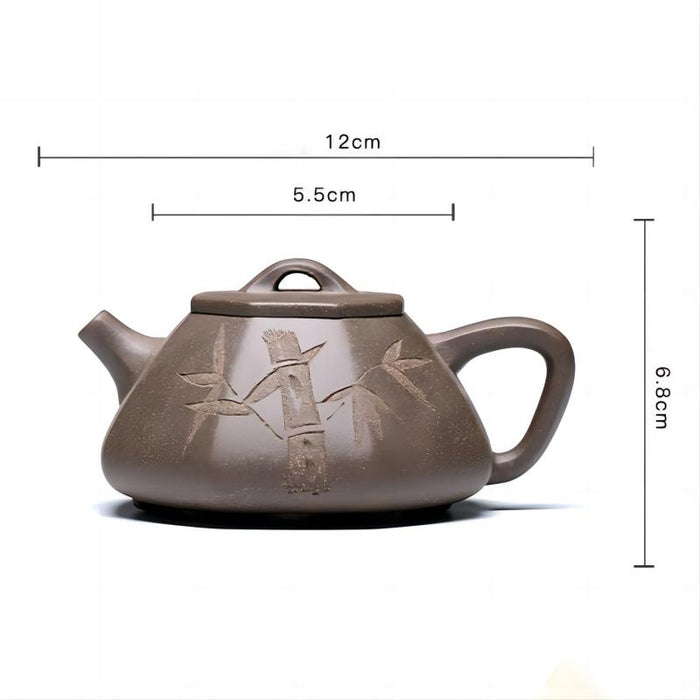 Bamboo Shi Piao Yixing Zisha Teapot