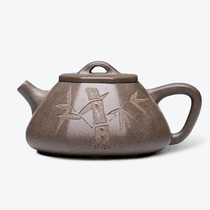 Bamboo Shi Piao Yixing Zisha Teapot