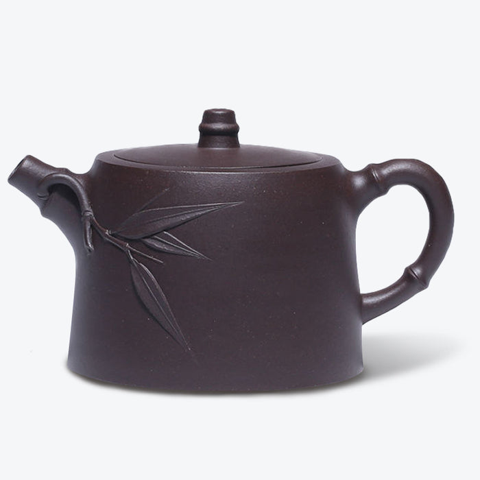 Chinese YiXing Zisha Handmade Handuo Teapot