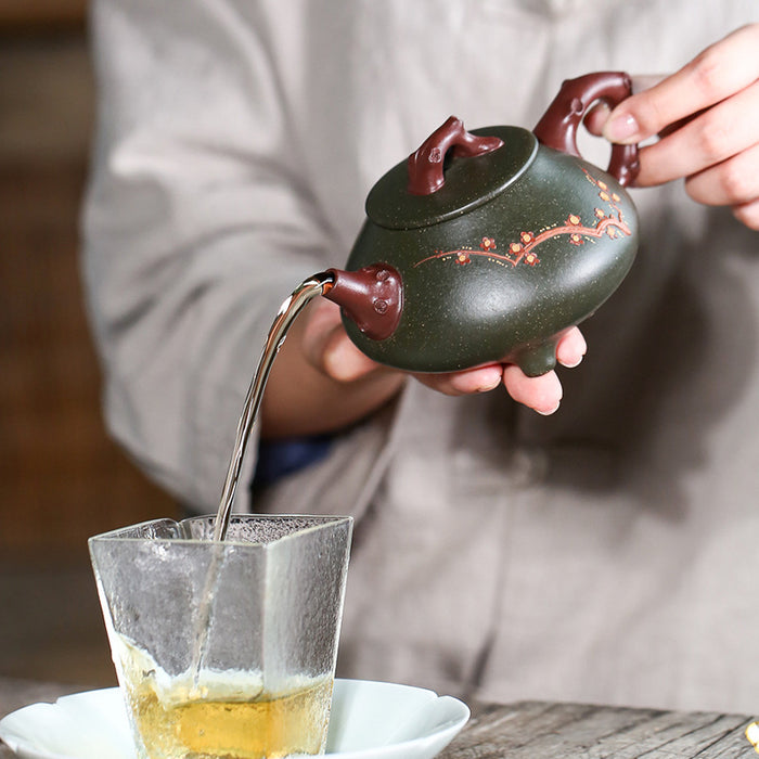 Red Branche YiXing Zisha Handmade Teapot