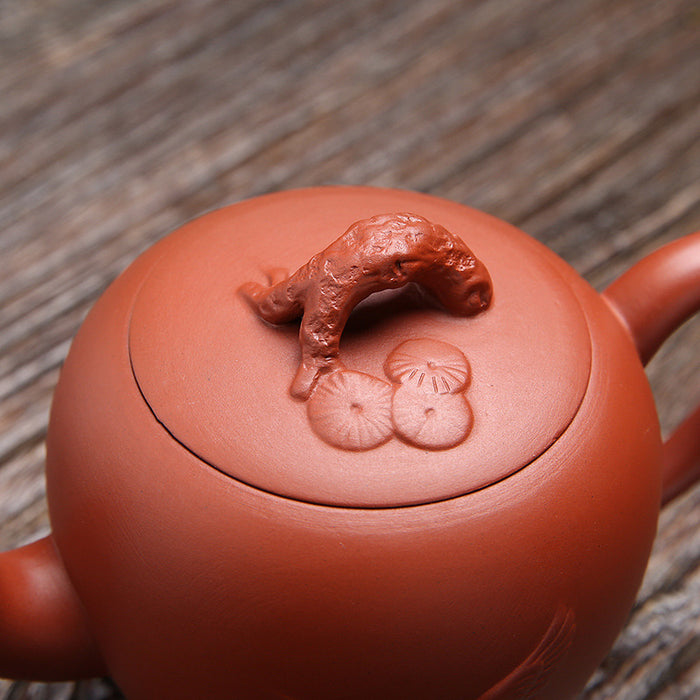 Yixing Flying Crane Zisha Teapot