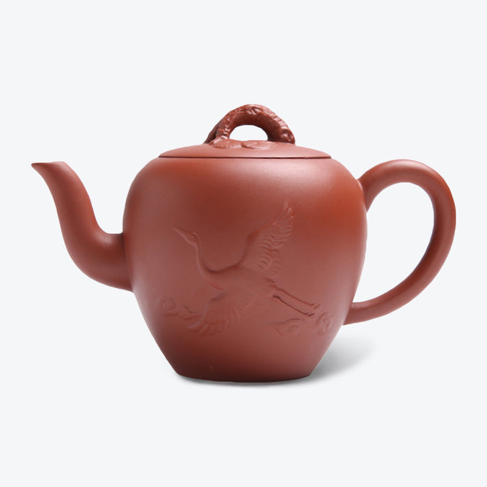 Yixing Flying Crane Zisha Teapot