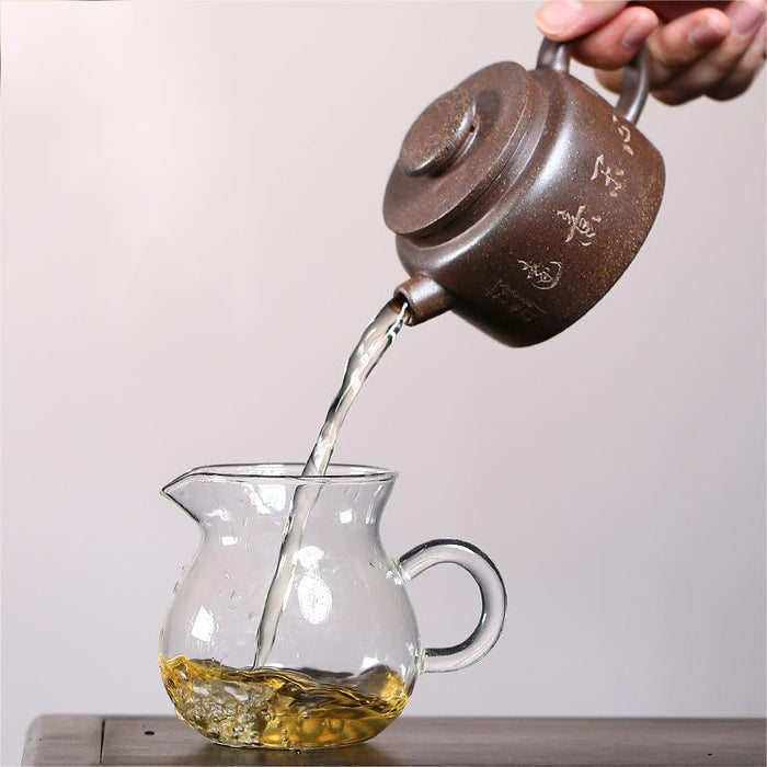 Yixing Hand-carved Julun Teapot