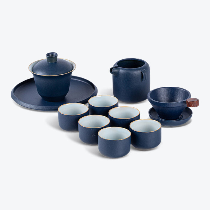 Chinese Ceramic Kung Fu Tea Set