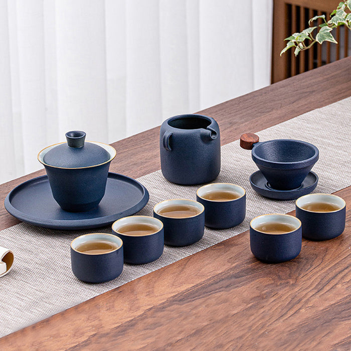Chinese Ceramic Kung Fu Tea Set