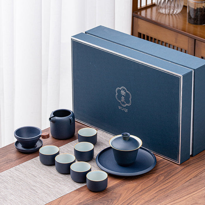 Chinese Ceramic Kung Fu Tea Set