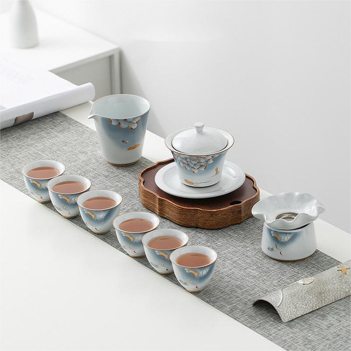 Chinese Ceramic Kung Fu Tea Set