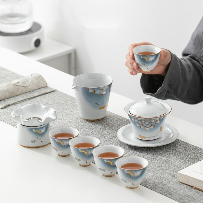 Chinese Ceramic Kung Fu Tea Set