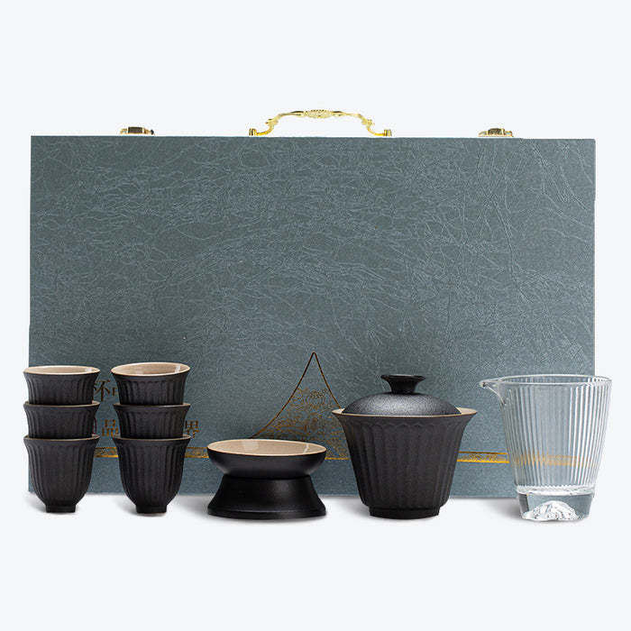Chinese Ceramic Kung Fu Tea Set