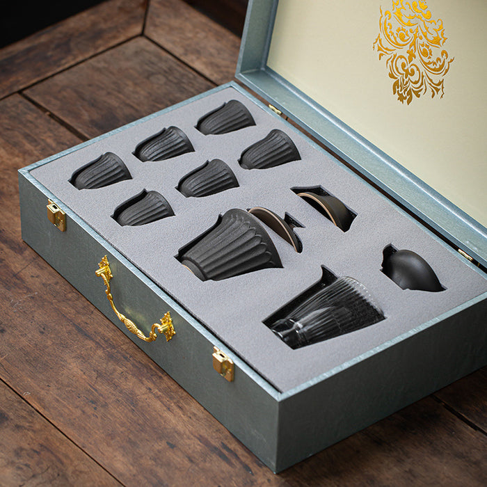 Chinese Ceramic Kung Fu Tea Set