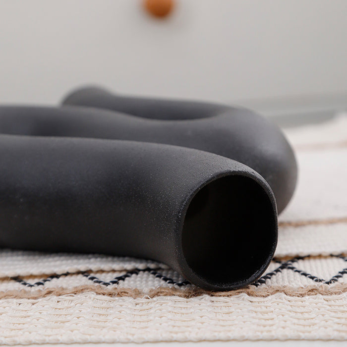 Nordic Black White Creative Ceramic Vase