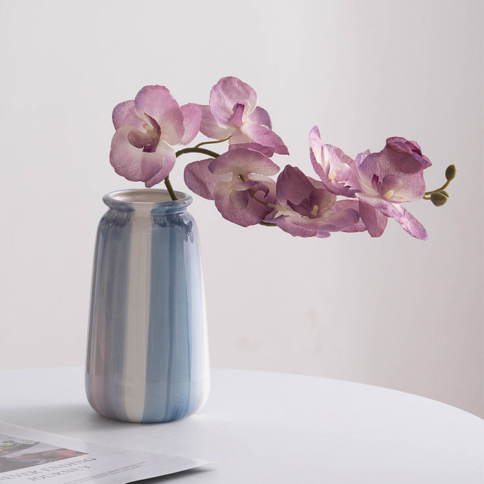 Modern Blue Ceramic Decorative Vase