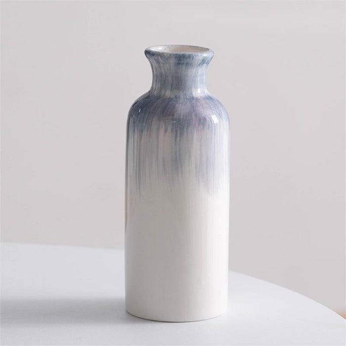 Modern Blue Ceramic Decorative Vase