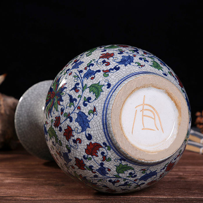 Chinese Vintage Flower Vase