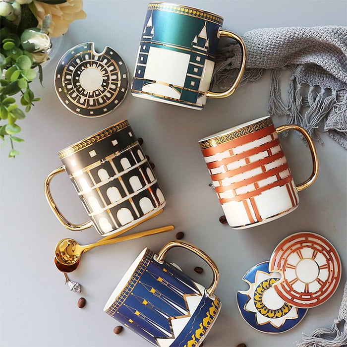 Nordic Luxury Urban Architecture Mug