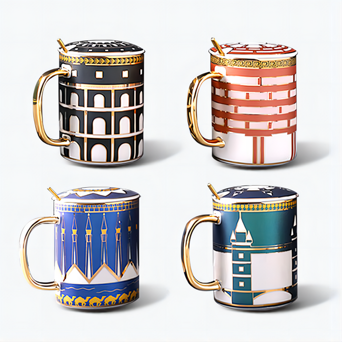 Nordic Luxury Urban Architecture Mug